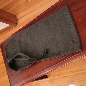 Knit Neck Gaiter with Hood for Sking or Winter Sports